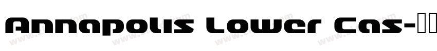 Annapolis Lower Cas字体转换